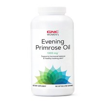 GNC 달맞이꽃 종자유 감마리놀렌산 1300mg 180정, 1개, 달맞이꽃 종자유 1300mg 180정