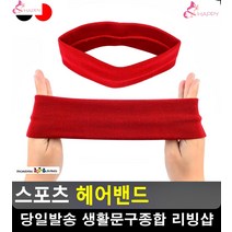 체력활동 머리카락 흘러내림 방지 헤어밴드 구기용품 성인축구교실 축구용품점, 블랙