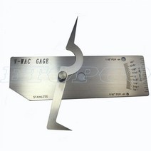 게이지용접 게이지 용접 검사 게이지 용접 솔기 비드/필렛/ 테스트 Ulnar Ruler Degree 각도 측정 도구 HI-, 10 M115mm