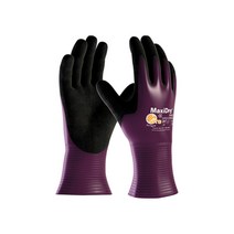자동차수리 화학실험용 방유 방수 NBR 이중코팅장갑 56-426