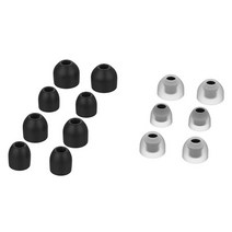 소니 wf 1000xm4 이어팁 sony wf-1000xm4 wf-1000xm3 용 실리콘 이어 팁 진정한 무선 이어 버드 팁 귀마개 이어폰 케이스 이어 캡, 협력사, 검은 색
