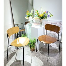 유비아 비트 북유럽 디자인 1인 가죽 에펠 암 체어 카페 인테리어 홈카페 업소용 의자, 월낫