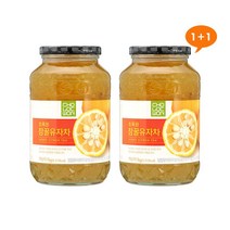 유자생과 유자차 1kg 1+1 (묶음) 유자청 수제청 겨울차 따뜻한차 모과 과일청, 본상품선택