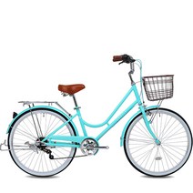 K2BIKE 클래식 여성용자전거 쉘리26인치 7단, 쉘리26형 아이보리, 조립+5종사은품