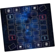 파라민트 스타더스트 2인용 유희왕 Playmat YuGiOh TCG 카드 게임 Battlefield 새로운 겨자 규칙