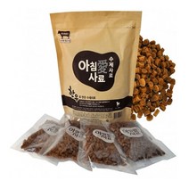 아침애 수제사료 한우800g, 800g, 2개, 소