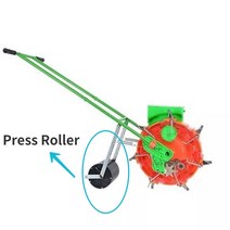 콩파종기 심는기계 파 씨앗 옥수수 들깨 핸드푸시 땅콩 종기 수동 파종기 콩 조절 가능한 식물 거리 Sembradora 심기 기계, 5.12nozzle spacing15cm - with