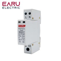 코번트 1PN AC SPD 4P 20KA40KA 275V House Surge Protector protection Protective Low-voltage Arrester Dev
