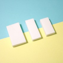 incolor 잘 지워지는 지우개(소) 일반지우개, 모던지우개 흰색(대)