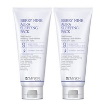 200ml+200ml/2개/베리나인아우라 슬리핑팩/미백/주름/수면팩/바디로션/자극테스트완료