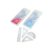 빵빵야 스마트 삼각자 각도기 세트)-(oen) 필기구세트