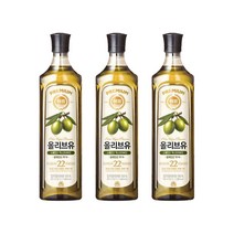 사조해표 올리브유 900mL 3개