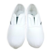 노인 병원 환자용 미끄럼방지 흰 실내화 할아버지 어르신, 245, 245, 1개