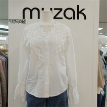 무자크 무자크 DP01 아사면블라우스 Ml3wbl10 (6561124)