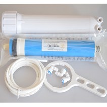 연수기 정수 필터 1812 ro 멤브레인 하우징 + 50gpd vontron ro +, 없음