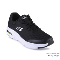 스케쳐스 남성 아치핏 발편한 아치 보정 신발 푹신한 쿠션 깔끔 심플한 블랙   화이트 런닝화 워킹화 기능화 #SL0 MP 22X 012