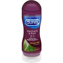 Durex Massage Play 2 in 1 Lubricant Soothing Touch 6.76 oz, 1개
