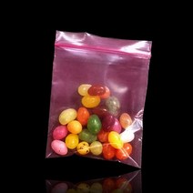 PE 정전기 방지 지퍼백 핑크 8X10cm 1000매