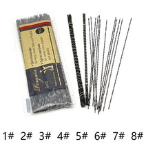 1#-8 #130mm 스크롤 지그 톱 블레이드 나선형 치아 종류 목재 스틸 와이어 금속 절단 핸드 크래프트 도구, 02 2_01 1pcs