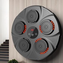 뮤직복싱기계 복싱샌드백, 업그레이드버전블랙