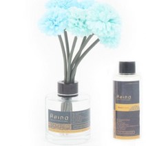 레이나퍼퓸 폼데이지블루 블랙 플라워디퓨저 120mlx2, 코튼블로솜/청포도