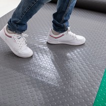 PVC 논슬립 바닥 매트 힘줄 플라스틱 방수 야외 복도 접착 미끄럼 방지 실내외, E, 1.8x15m 2.5mm