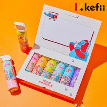 케피 버블 클렌저 6종SET(기프트박스증정) 거품목욕 목욕놀이 버블폼, 6개, 200ml