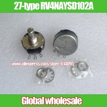 멕시코 claro 용 1pcs 2w 27 형 rv4naysd102a 1k 단일 회전 전위차계, 없음