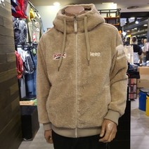 지프 NC12 공용 곰 뽀글이 후드집업 TZU451BE