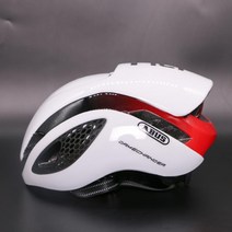 자전거 바이크 독일 아부스 헬멧 게임체인저 로드 ABUS 파풍자 헬멧 투르 드 프랑스 자전거 에어로 다이내믹 헬멧, 화이트레드54-60cm