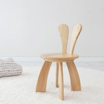 아트박스/벤트리 원목 토끼스툴 (미니의자)