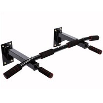 vsyoy 벽걸이 철봉 벽부착 턱걸이 가정용 고정 풀업바 Opl, B타입-블랙