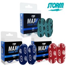 아텍스 제조- 패스트 미디엄 슬로우 스톰 맥스 프로 릴리즈엄지타이밍 프리컷 볼링테이프 볼링용품 3가지타입type, 슬로우 (Slow레드)_1팩