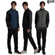 EXR EXR 남성 웜 테크 패딩 트랙수트 세트 3종택1