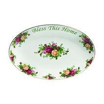 Royal Albert 올드 컨트리 로즈 3단 케이크 스탠드, SPOON SET