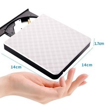 블루레이odd 블루레이플레이어 외장ODD 외장 USB 3.0 DVD RW CD 라이터, 01 White