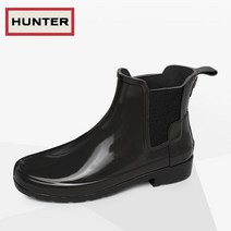 헌터 레인부츠 오리지날 리파인드 첼시부츠 글로스 WFS1017RGL_BLK