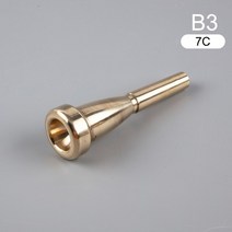 트롬펫 트럼펫 1pc 전문 마우스 피스 meg 3c5c7c 크기 바흐 초보자 뮤지컬, gold7c