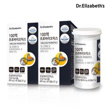 닥터엘리자베스 [닥터엘리자베스] 프로바이오틱스 100억 솔루션 (60C) x 2박스, 선택완료, 단품없음