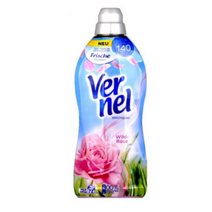 버넬 고농축 섬유유연제 와일드 로즈, 2개, 1.8L