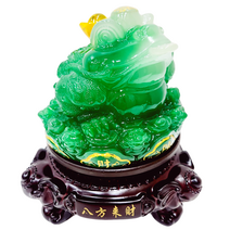 회전옥두꺼비삼족오 장식품 풍수인테리어소품