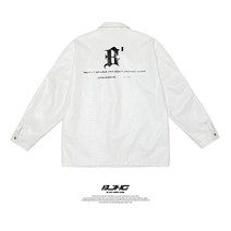 무모한 가을 악어 PU 가죽 자켓 소년 미국 커플 오토바이