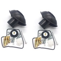 2 Honda Steed 600 Shadow VLX600 VLX 600 VT600 C 기화기 수리 키트 다이어프램 밸브 개스킷 재건 부품 세트, 보여진 바와 같이, 하나