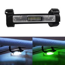 atv부품 4륜바이크부품Can-am Maverick X3 범용 롤 바 LED 라이트 UTV 폴라리스 RZR 800 900 1000 XP, 01 White Green light