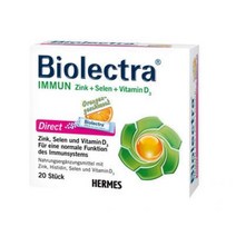 독일 Biolectra immun 바이오렉트라 이뮨 아연 비타민 과립 20개 40개, 1개