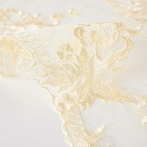 누빔원단 벨보아 털 원단와이드 튤 자수 메쉬 레이스 속옷 여성 브래지어 드레스 원단 공예 트림 바느질, 15 Wide 22 cm_01 1 야드