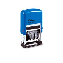 샤이니 숫자 날짜스탬프 변경 도장 일부인, S400(청보라)