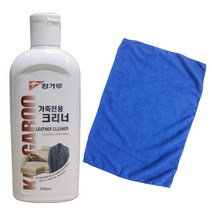 청소용품전문 가죽크리너150ml 클리너 걸레40x40cm세트, 1개