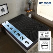 리브맘 빨아쓰는 세븐존 매트리스 + 커버 슈퍼싱글 10종, 상세설명 참조