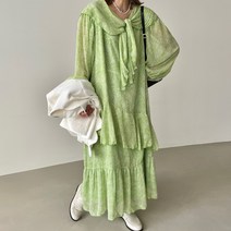 봄 여성 벤티 파르페 원피스